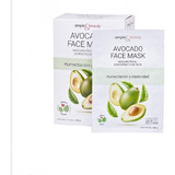 Mascarillas Faciales Simple & Beauty De Palta Caja X 12u