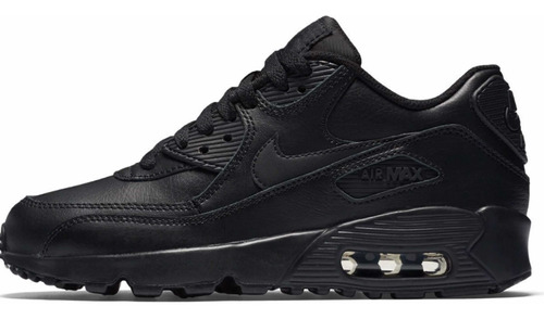 Tenis Nike Air Max 90 Negro/piel Original, En Caja Original