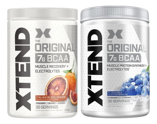 2 Frascos Xtend Bcaa Original 30sv - Scivation