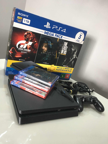 Ps4 - Slim - 1t