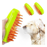 Cepillo Vapor Gatos 3 In1 Perro Mascotas Autolimpiante 2pcs