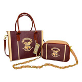 Set De Bolsos Premium Harry Potter Hogwarts Diseño Original