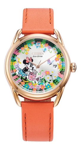 Reloj Citizen Eco Disney Minnie Mouse Gardening Fe6087-04w