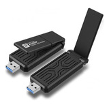 Wifi 6e Ax5400 Adaptador Usb 3.0 Triple Bandas 6ghz 5400mbps