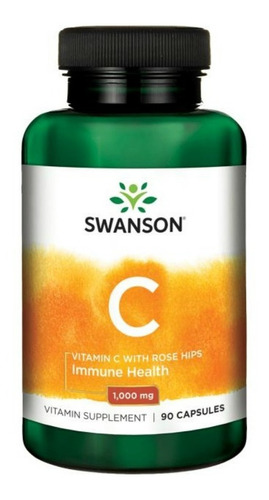 Vitamina C Con Rose Hips Swanson Defensas 1000mg