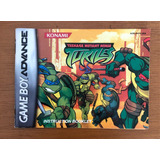 Manual Teenage Mutant Ninja Turtles Gameboy Advance