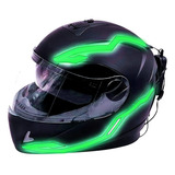 Luz De Casco De Motocicleta, Luz De Señal De Conducción Noct