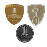 Kit Patch Campeão Libertadores 2023 Campeón La Gloria Eterna