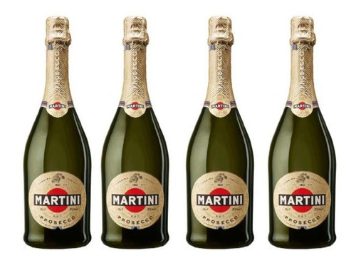 Espumante Martini Prosecco 750ml X4u. - Zetta Bebidas 