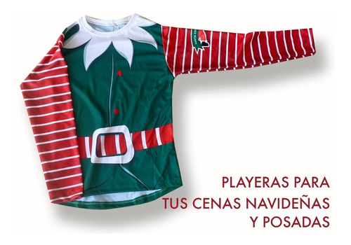 Paca De 390 Playeras Navideñas Manga Larga Para Deportes 