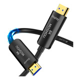 Cabo Hdmi 2.1 Fibra Óptica 8k 120hz / Full 240hz - Moshou 5m