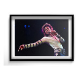 Cuadro Michael Jackson M1 20x30 (marco+lámina+vidrio)