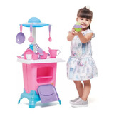 Brinquedo Infantil Cozinha Com Acessórios Sai Água - Tateti 