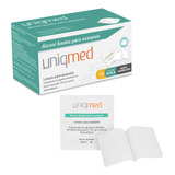 Álcool Swabs Uniqmed - Caixa Com 100 Unidades