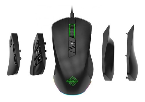 Mouse Gamer Rgb Personalizable Ergonómico 10000 Dpi - Ajazz 