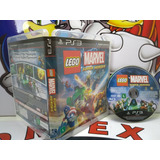 Lego Marvel Super Heroes Ps3 Mídia Física Com Manual