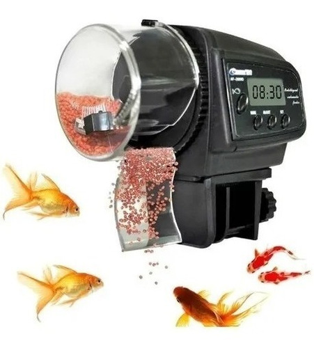 Alimentador Automatico Comedero Resun Af-2009d Acuario Peces