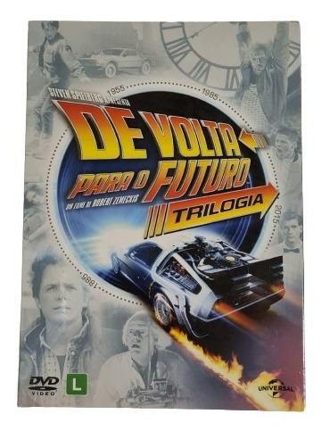 Dvd Trilogia De Volta Para O Futuro Original Lacrado 