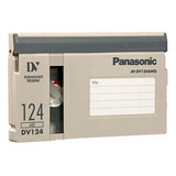 Fita Dv Hdv Panasonic Ay-dv124amq Dv Advanced Master 124