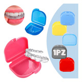 Estuche Ortodoncia Aparato Porta Guarda Dental Retenedor 1pz