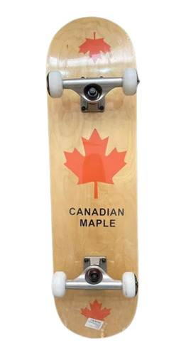 Tabla Skate Patineta Pino Canadiense Profesional Truck Hierr