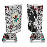 Skin Para Xbox Series S Adesivo Vertical - Modelo 015