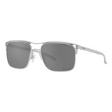 Óculos De Sol Oakley Holbrook Ti Satin Chrome Prizm Black Cor Cinza Claro Cor Da Lente 24k