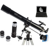 Telescopio Celestron Powerseeker 80eq + Camara