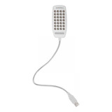 2 Lámpara Usb Luz De Lectura Portátil Flexible Luz Led