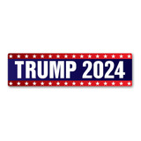 La Calcomanía Para Tira De Parachoques Trump 2024 De  Mide 2