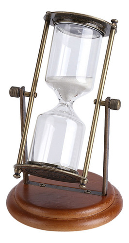 Reloj Arena Sand Timer, 15 Minutos, Giratorio, Cristal .