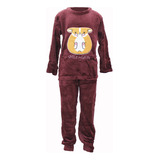 Pijama Infantil Niña Afelpada Conjunto 2 Piezas Premium