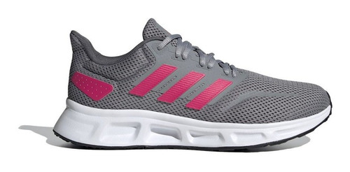 Tênis adidas Feminino Showtheway 2.0 Cinza Escuro / Rosa