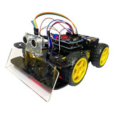 Kit Robot Movil 4 Llantas Sumo, Seguidor, Evasor