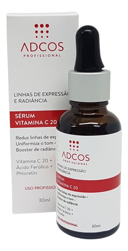 Sérum De Vitamina C 20 30ml Profissional Adcos