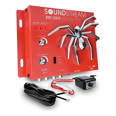 Epicentro Restaurador De Bajos Spl Extremo By Soundstream Color Rojo Alto Poder | Envío gratis
