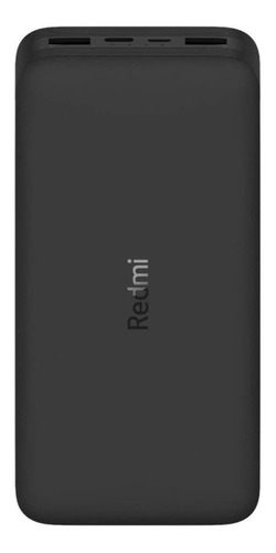 Batería Portátil Xiaomi Redmi Power Bank 20000 Mah - Negro
