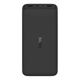 Batería Portátil Xiaomi Redmi Power Bank 20000 Mah - Negro