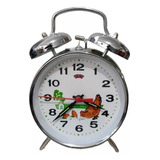 Reloj Grande Despertador Clasico Vintage Doble Campana Metal