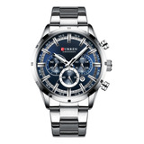 Relógio Masculino 3atm Luxury 8355 Case Quartz Business Clas