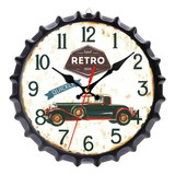 Reloj Mural De Pared Decorativo 25 Cm Silencioso - Cocina/sa