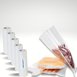 5 Rollos De Vacio Gofrado De 15x600 Cms Para Oster Foodsaver