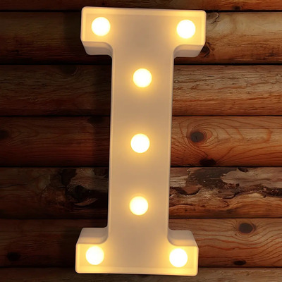 Letras Números Luminosa Letreros Luces Led Decorativa Fiesta I | MercadoLibre