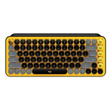 Teclado Emoji Inalámbrico Mecánico Conectividad Bluetooth 