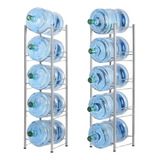 Rack Estante Organizador 5 Botellones Bidones Agua 20 Lts