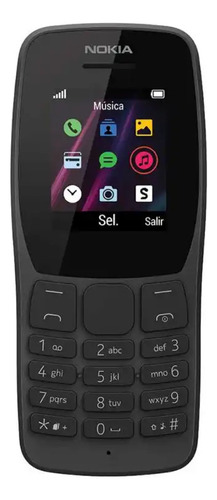 Nokia 110 Dual Sim Basico Teclas Camara Radio Mp3 Barato