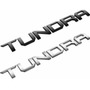 Emblema Tundra Color Negro Mate Para Compuerta  Chevrolet Colorado