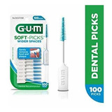 Gum Soft-picks Espacios Más Amplios Palillos Dentales, 100 C