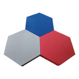 Paneles Acústicos Hexagonales 35cm X 50mm (3 U) Acustiba 