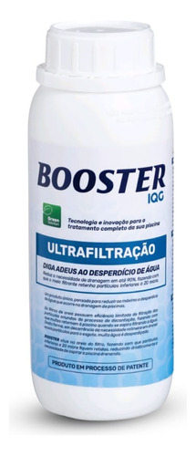 Booster Iqg 800 Gramas  Ultrafiltração De Sua Piscina!